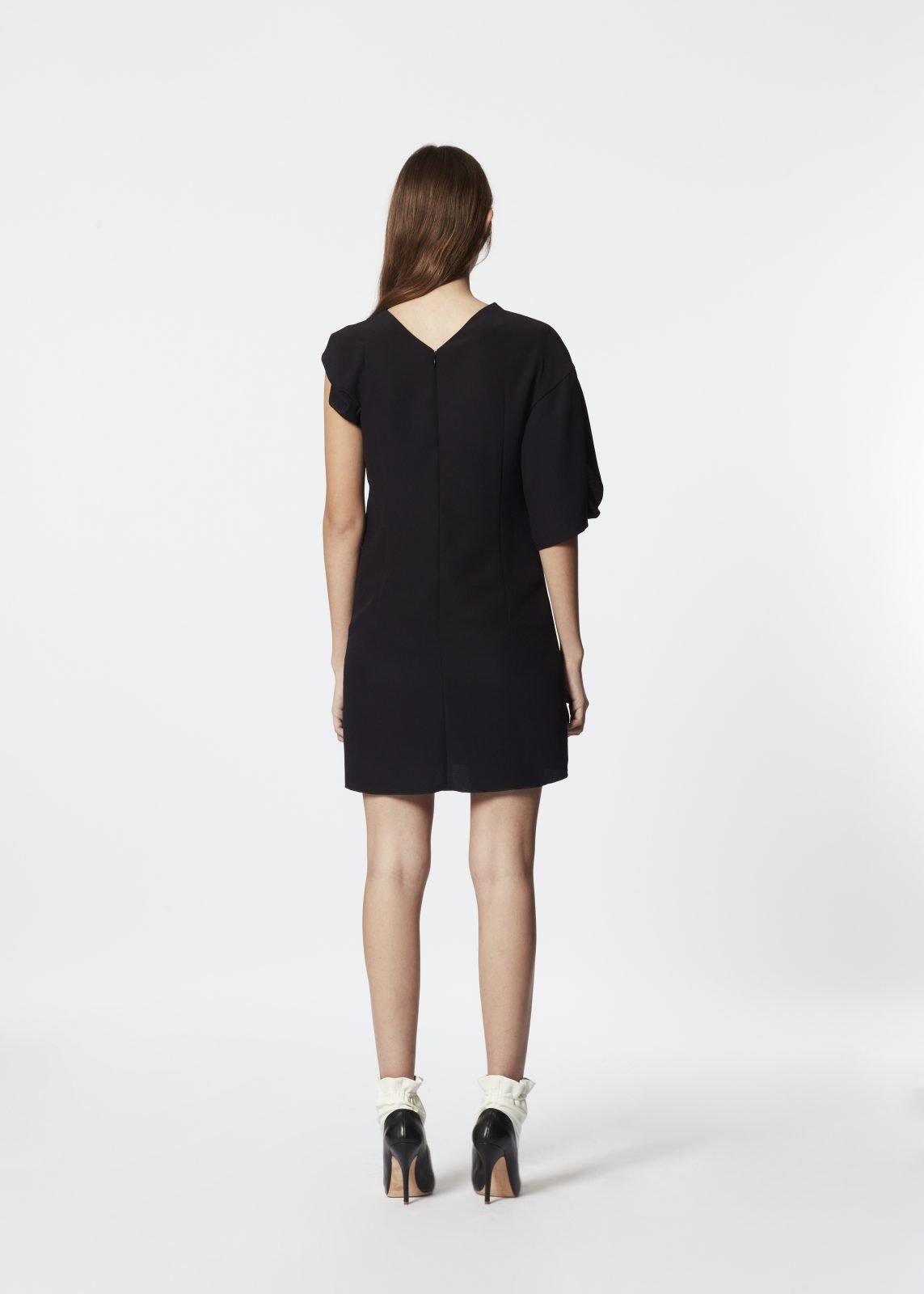 VplusY_womens_dress_asymetric_crêpe_black