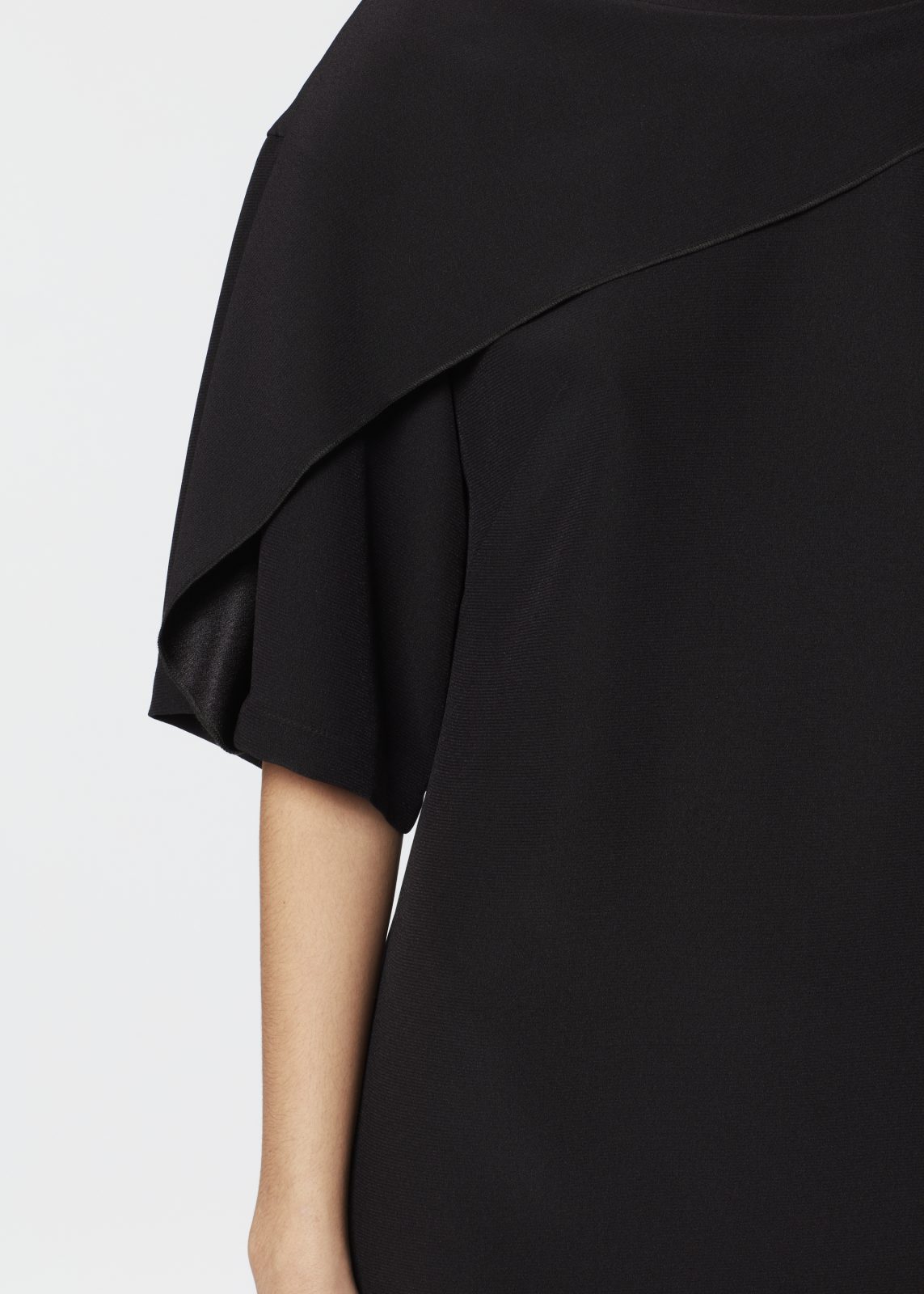 VplusY_womens_dress_asymetric_crêpe_black