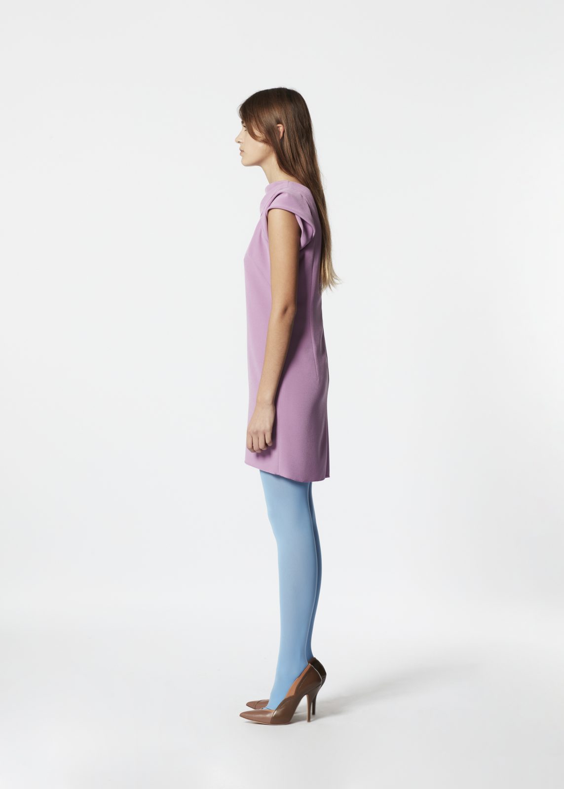 VplusY_womens_dress_asymetric_crêpe_lilac